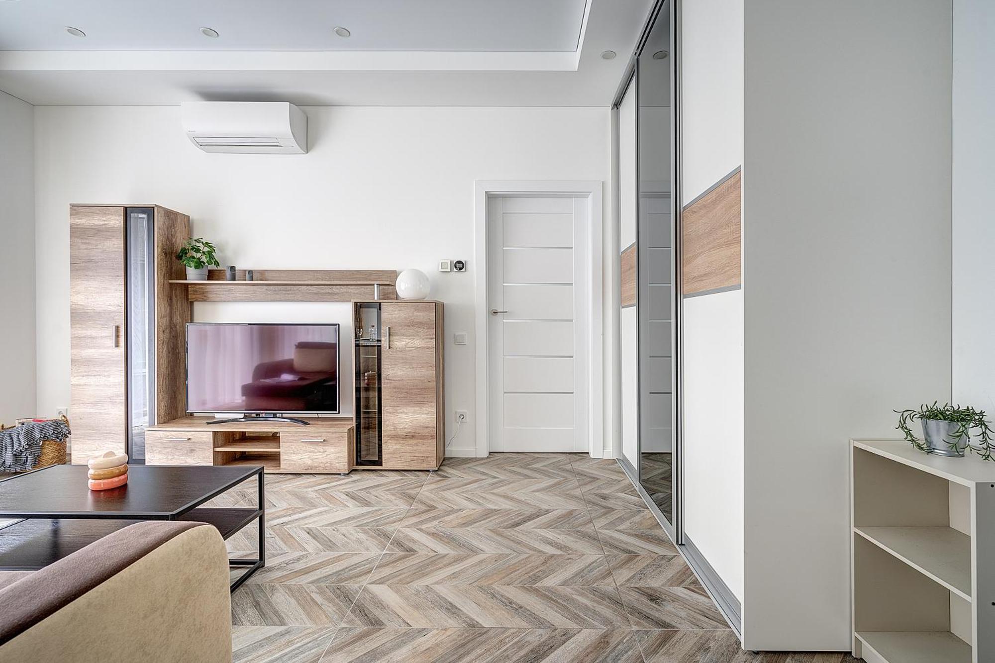 Cohost I New Basteja Life Apartments W-Garage Prkg & Self Check-In VNO Oda fotoğraf