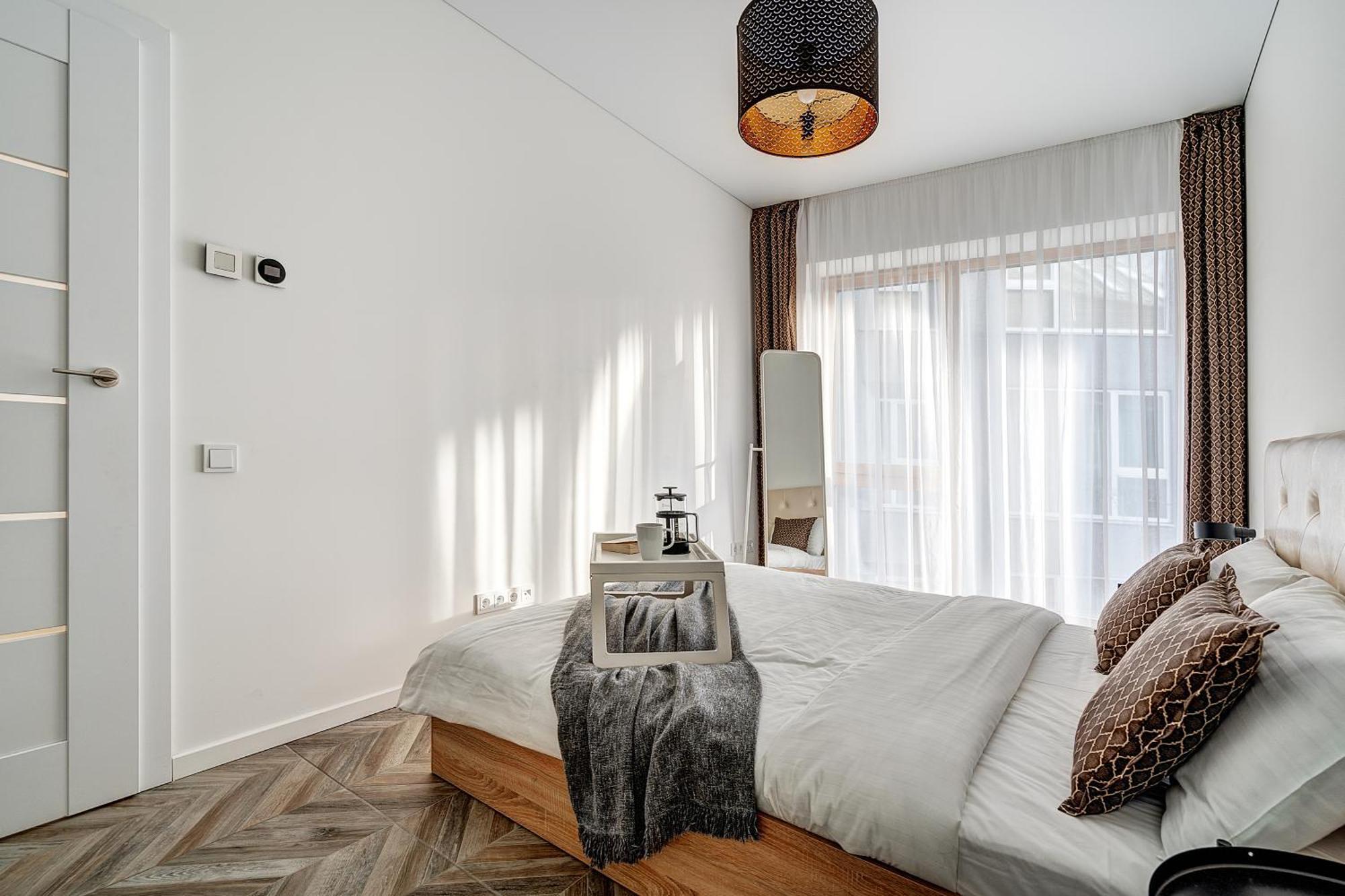 Cohost I New Basteja Life Apartments W-Garage Prkg & Self Check-In VNO Oda fotoğraf