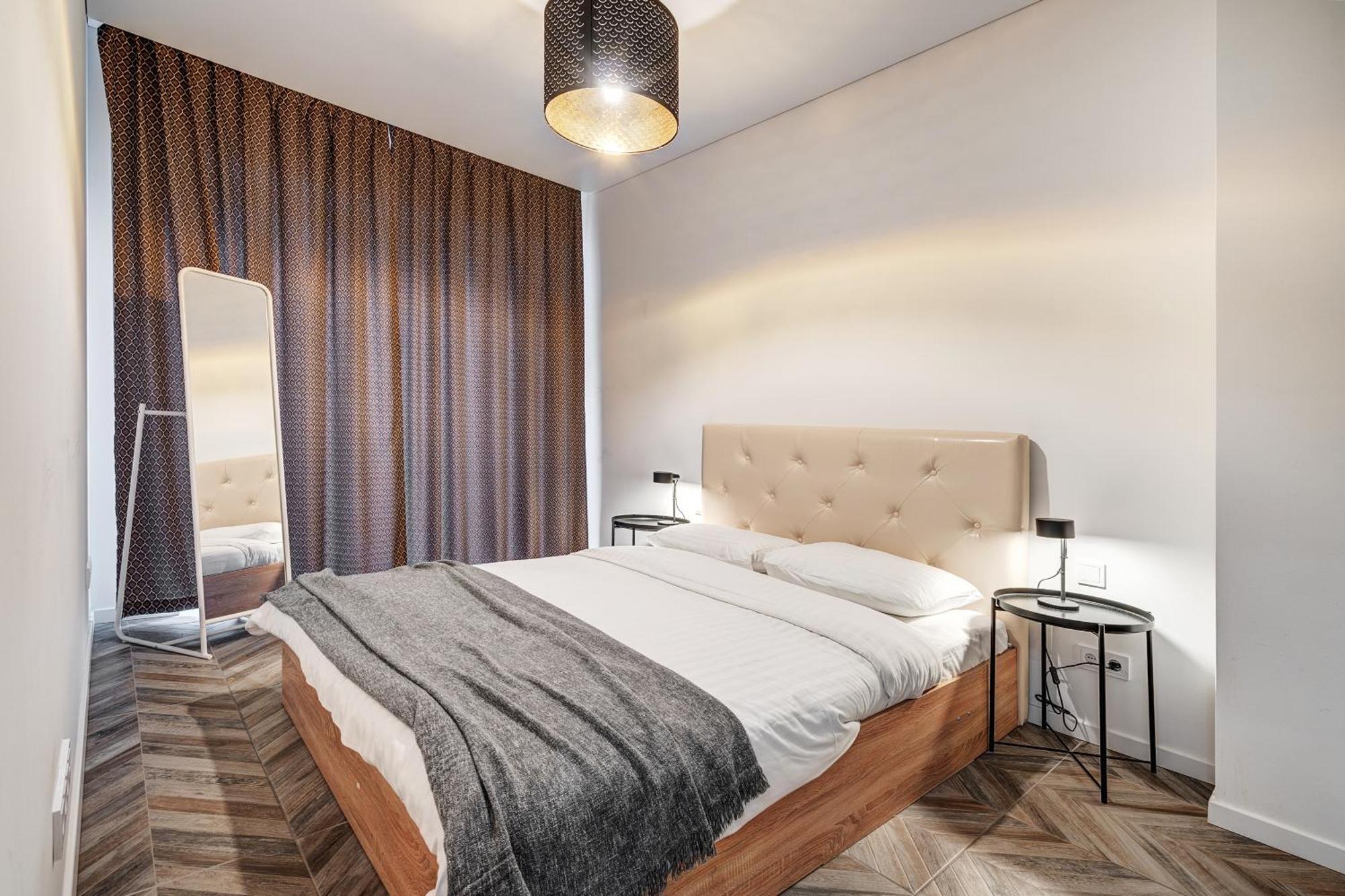 Cohost I New Basteja Life Apartments W-Garage Prkg & Self Check-In VNO Oda fotoğraf